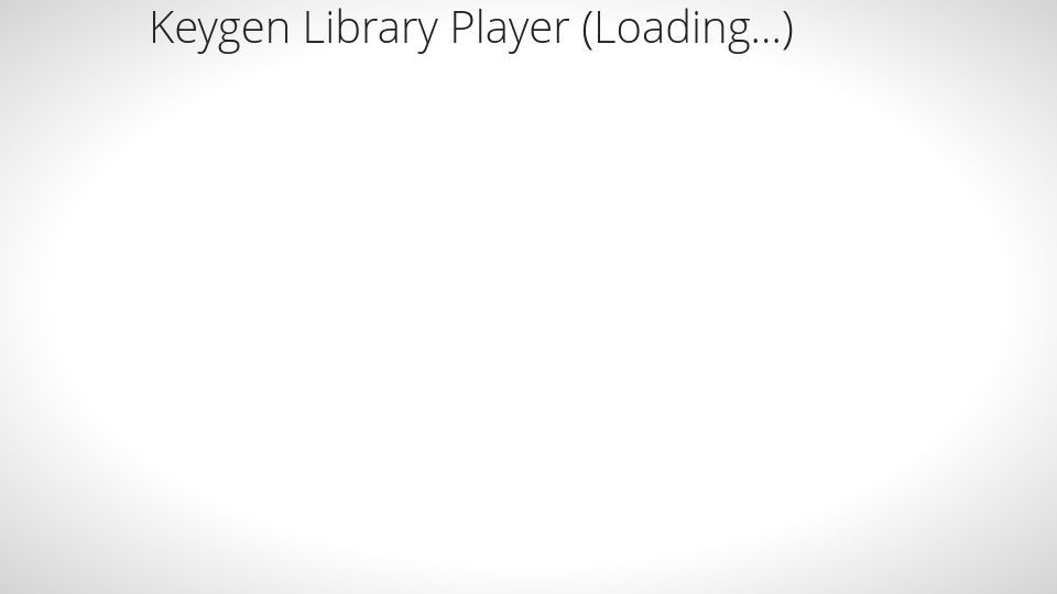 Screenshot of cable.ayra.ch: Keygen Library Player (4504 tracks)