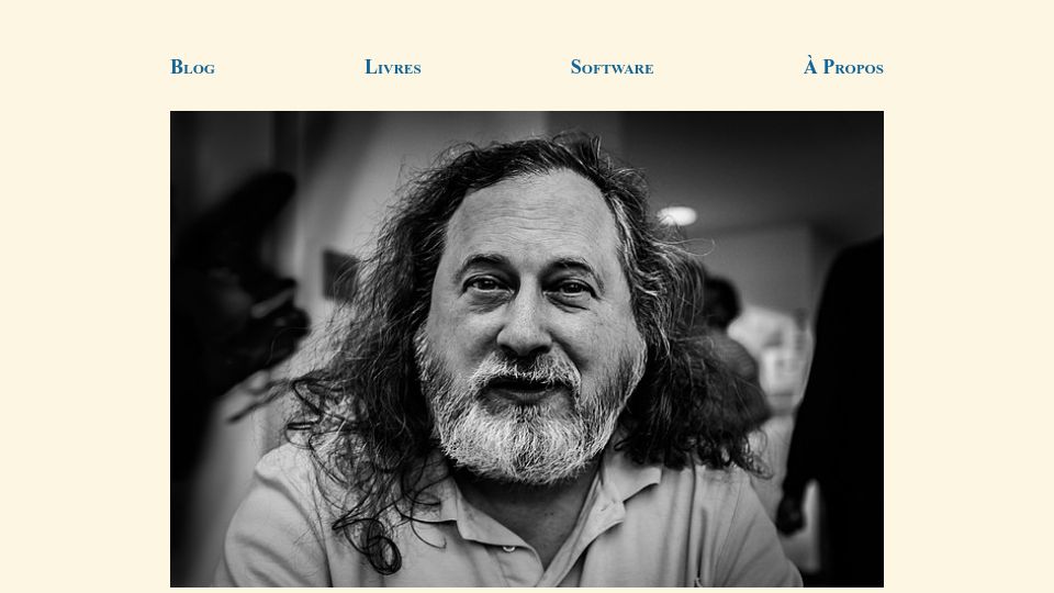 Screenshot of ploum.net: We need more of Richard Stallman, not less