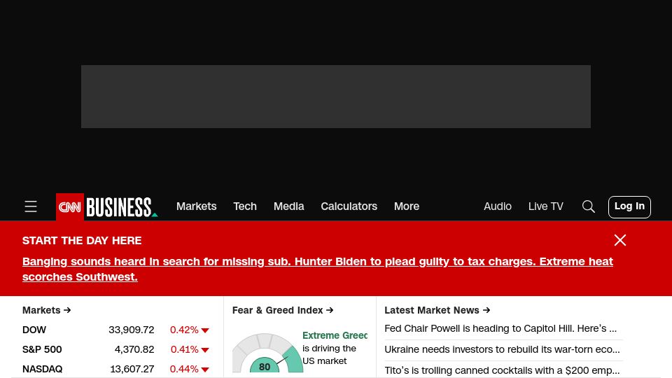 Screenshot of cnn.com: Company to pay fine after hiring fake priest to extract confessions of workers
