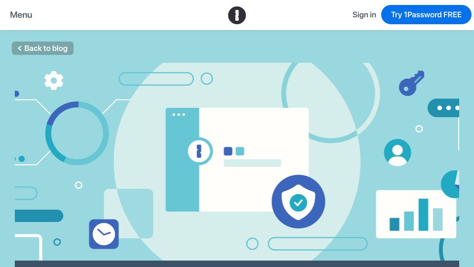 Screenshot of blog.1password.com: 1Password rolling out “privacy-preserving” telemetry system