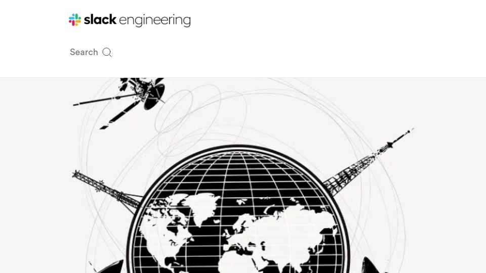 Screenshot of slack.engineering: Real-time messaging