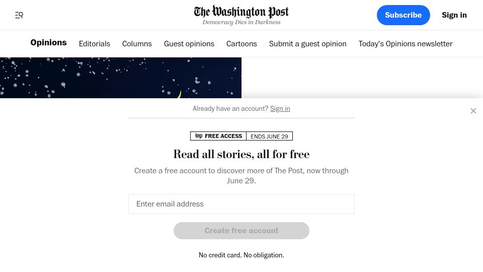 Screenshot of washingtonpost.com: What my violin taught me about awe, purpose and the power in taking a chance