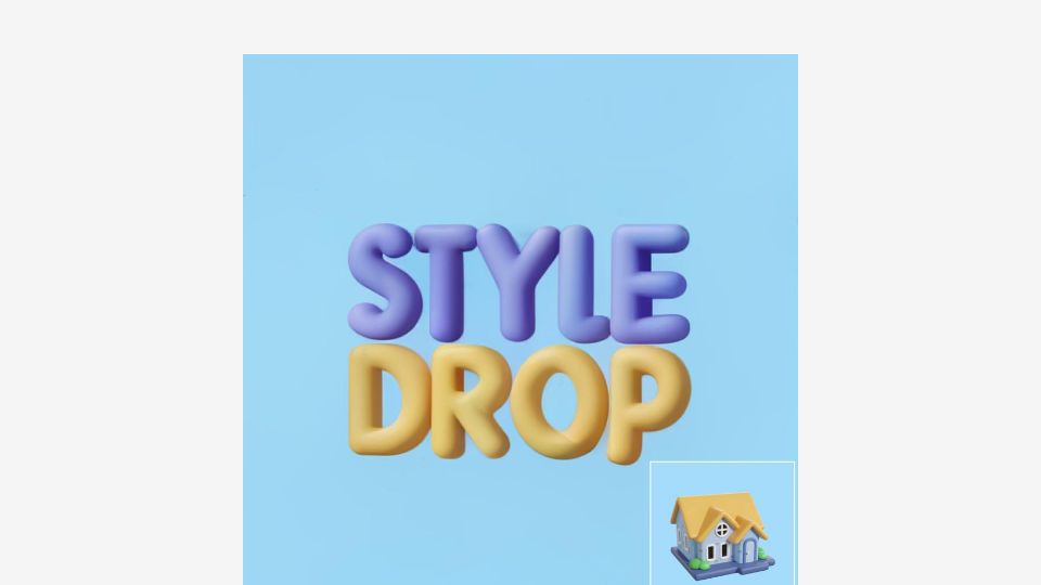 Screenshot of styledrop.github.io: StyleDrop: Text-to-Image Generation in Any Style