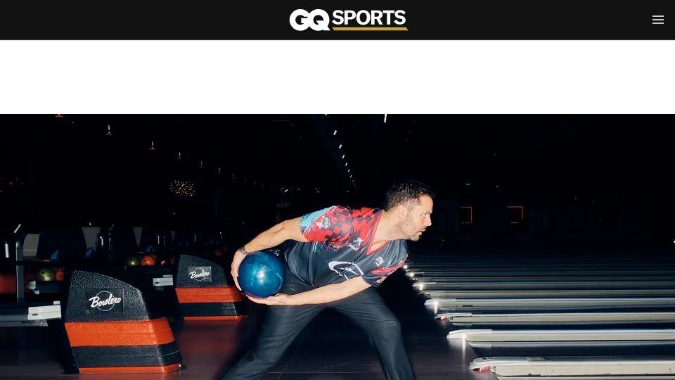 Screenshot of gq.com: The man who broke bowling