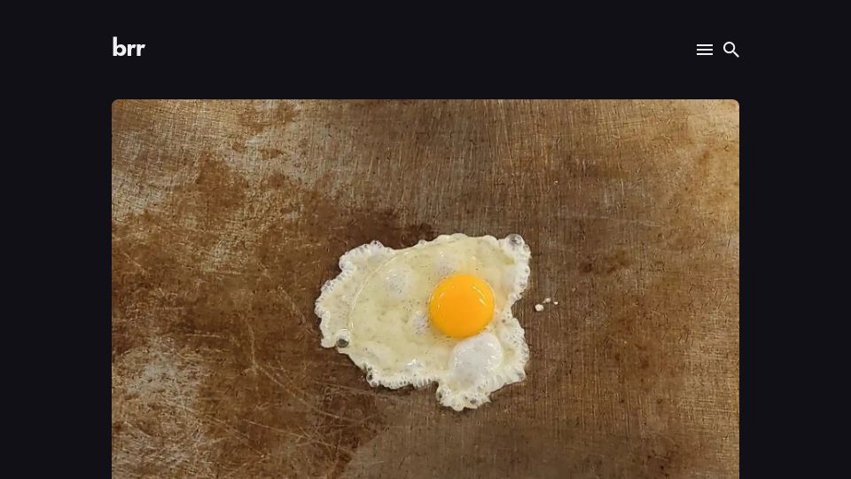 Screenshot of brr.fyi: The Last Egg