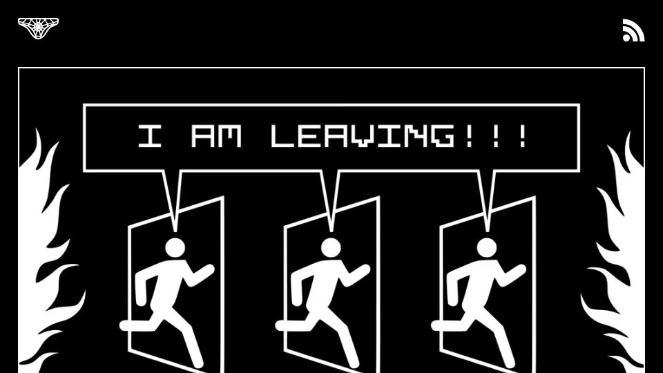 Screenshot of briefs.video: I Am Leaving