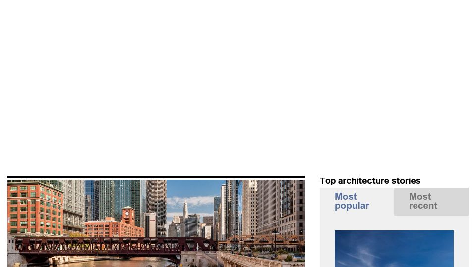 Screenshot of dezeen.com: “Suburban sprawl is a much worse problem than skyscrapers”