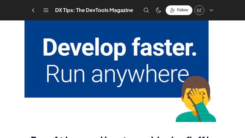 Screenshot of dx.tips: Benefit Layers: How to avoid sales fluff in devtools