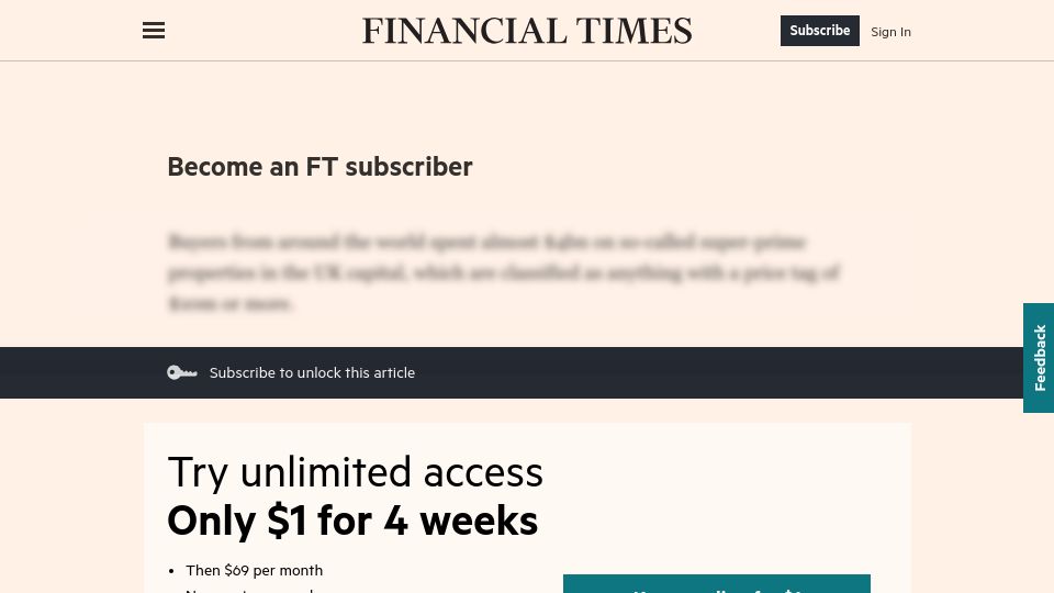 Screenshot of ft.com: ‘It’s the Wild West’: Vienna’s spying problem spins out of control