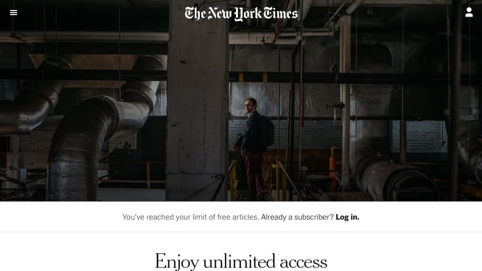 Screenshot of nytimes.com: Underground heat is shifting Chicago’s foundations
