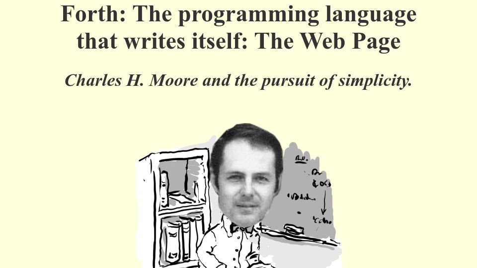 Screenshot of ratfactor.com: Forth: The programming language that writes itself: The Web Page