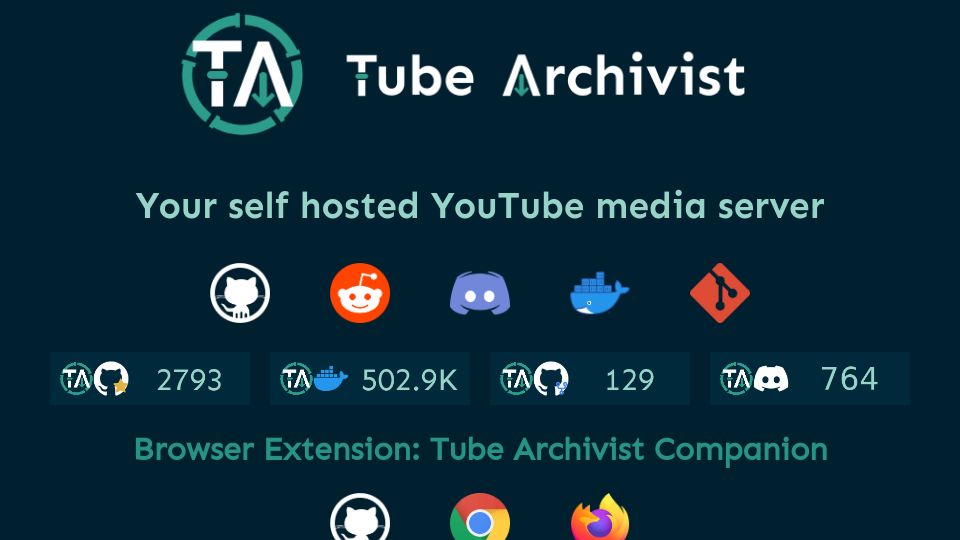 Screenshot of tubearchivist.com: Self hosted YouTube media server