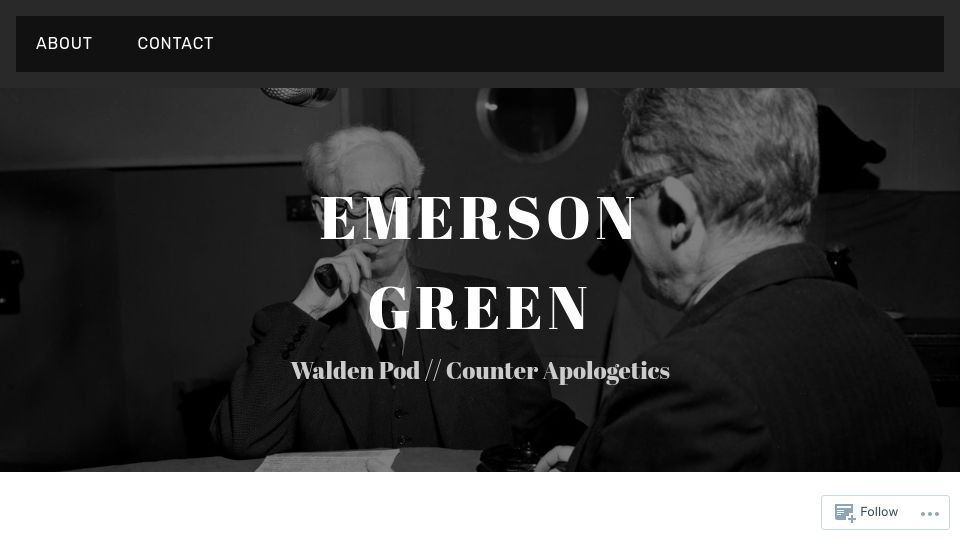 Screenshot of emersongreenblog.wordpress.com: The Russell conjugation (2020)