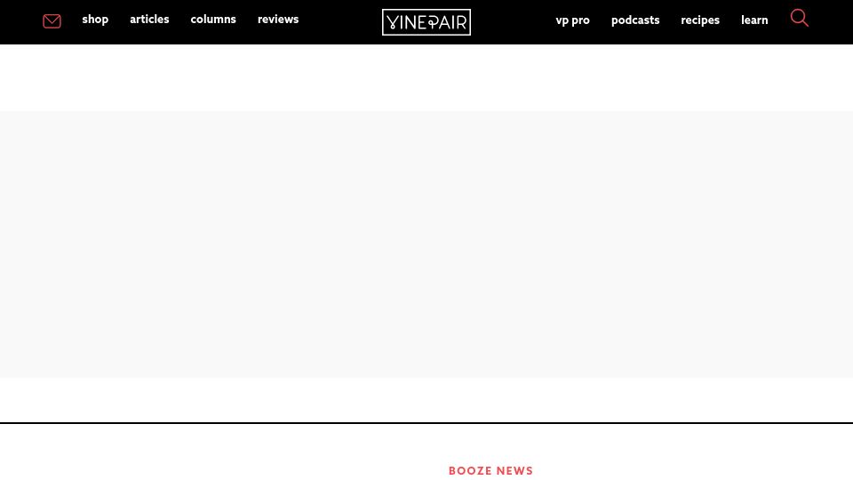 Screenshot of vinepair.com: Employees bid on Anchor Brewery