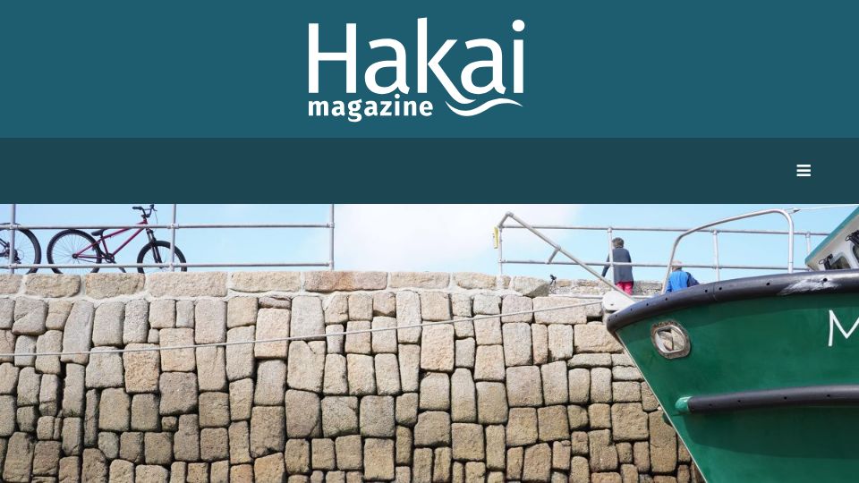 Screenshot of hakaimagazine.com: Stone walls and historical harbors are unexpected havens of biodiversity