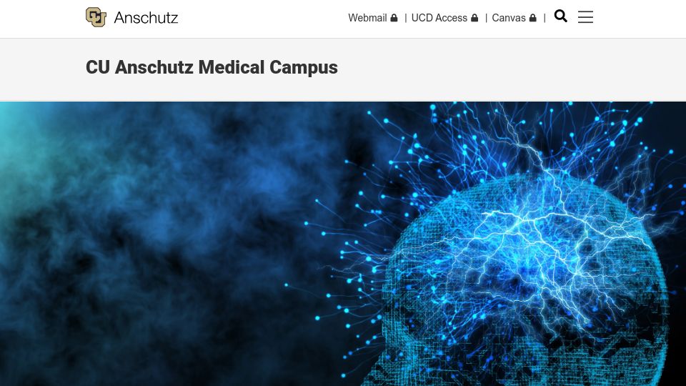 Screenshot of news.cuanschutz.edu: Scientists may have found mechanism behind cognitive decline in aging