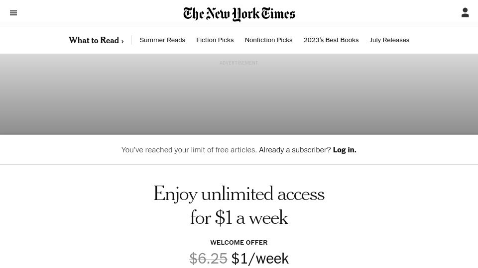 Screenshot of nytimes.com: Exit Hector, again and again: How different translators reveal the ‘Iliad’ anew