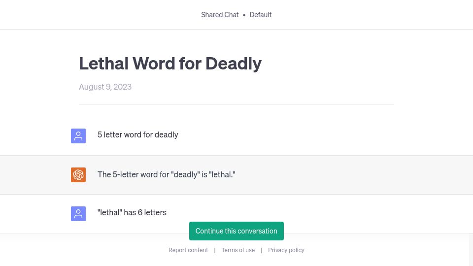 Screenshot of chat.openai.com: What Is Happening with ChatGPT?