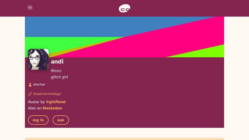 Screenshot of cohost.org: Toki Pona: an attempted universal language with only ~120 words