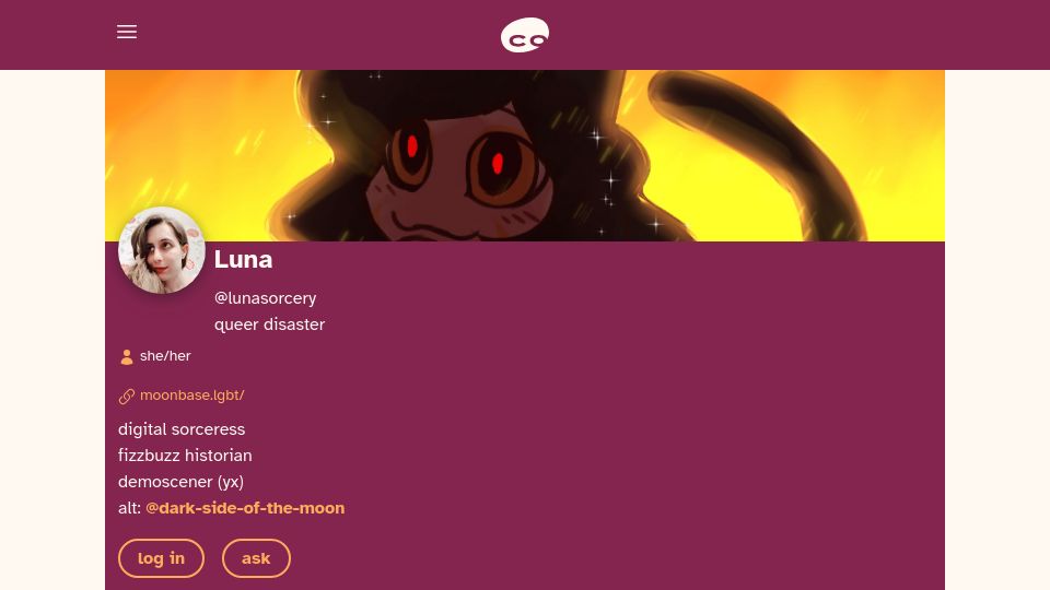 Screenshot of cohost.org: Testing your animation refresh rate with CSS