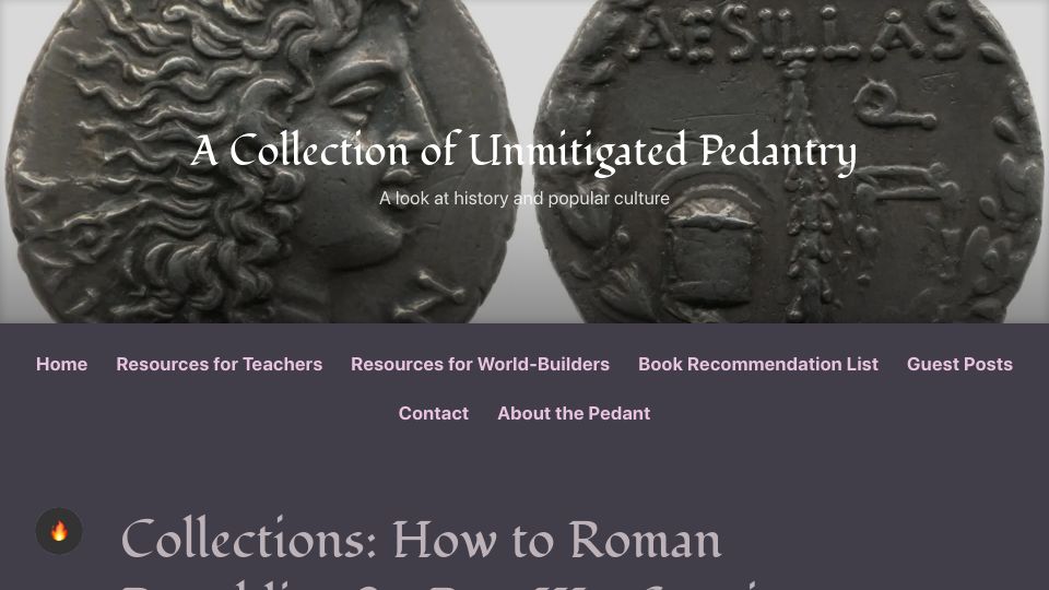Screenshot of acoup.blog: How to Roman Republic 101, Part IIIa: Starting Down the Path of Honors