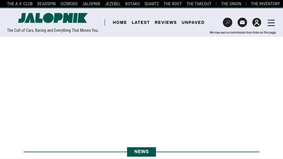 Screenshot of jalopnik.com: Why Rivian Tires Sometimes Last as Little as 6k Miles