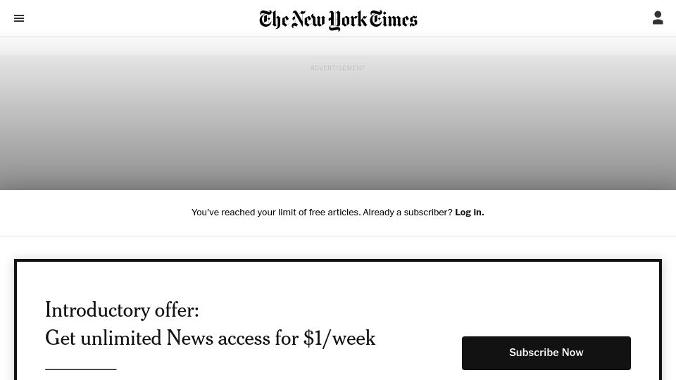 Screenshot of nytimes.com: Google Finds It’s Underpaying Many Men as It Addresses Wage Equity