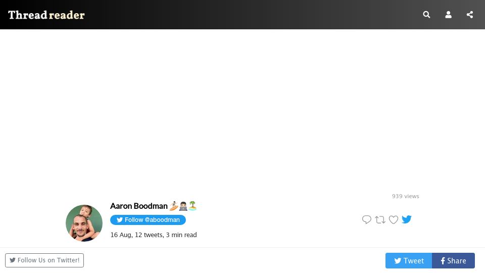 Screenshot of threadreaderapp.com: Chrome was delivered without any sprints at all (2021)