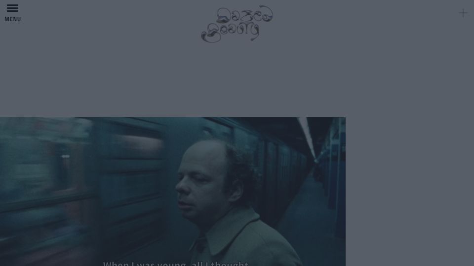 Screenshot of dazeddigital.com: Why did people in the past look so much older?