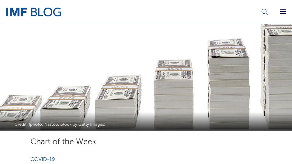 Screenshot of imf.org: How the rich get richer (2020)