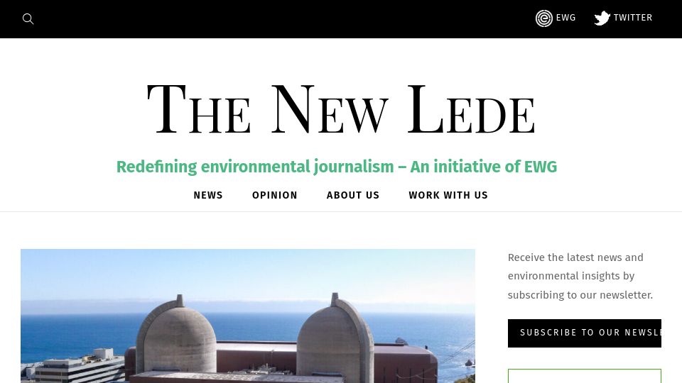 Screenshot of thenewlede.org: Critical hearing looms in battle over California’s last nuclear power plant