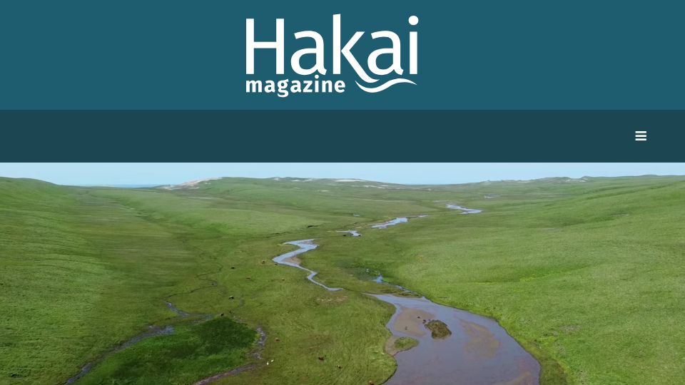 Screenshot of hakaimagazine.com: The Republic of Cows