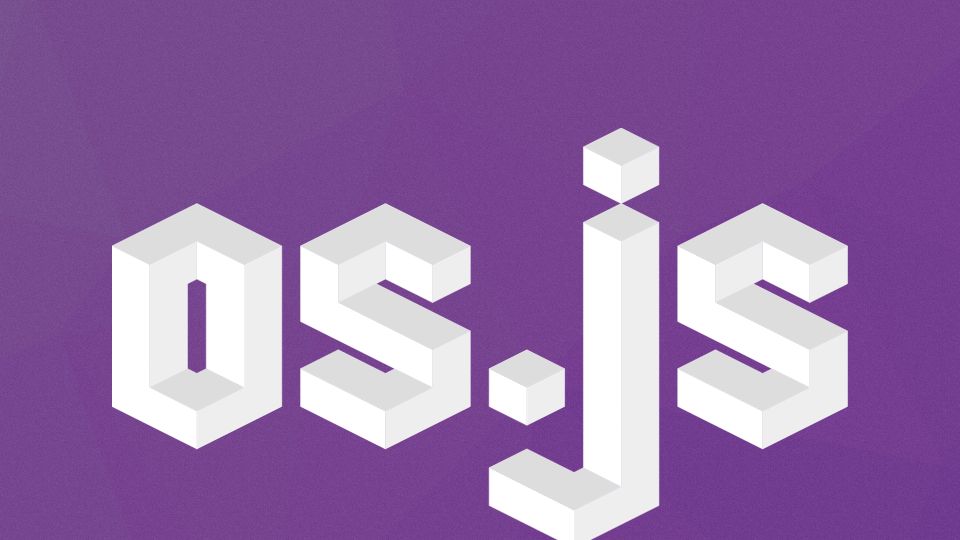 Screenshot of os-js.org: Os.js – open-source JavaScript web desktop platform with a window manager