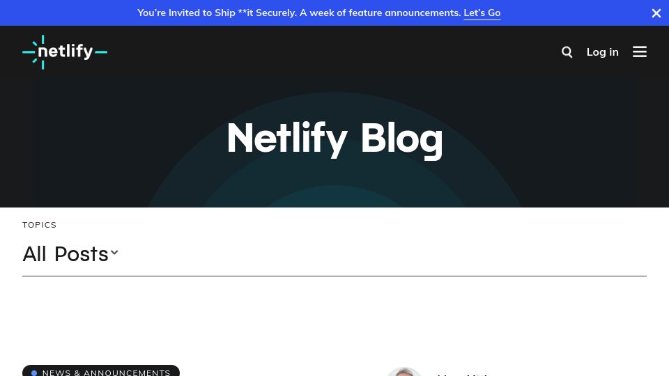 Screenshot of netlify.com: Gatsby Adapters
