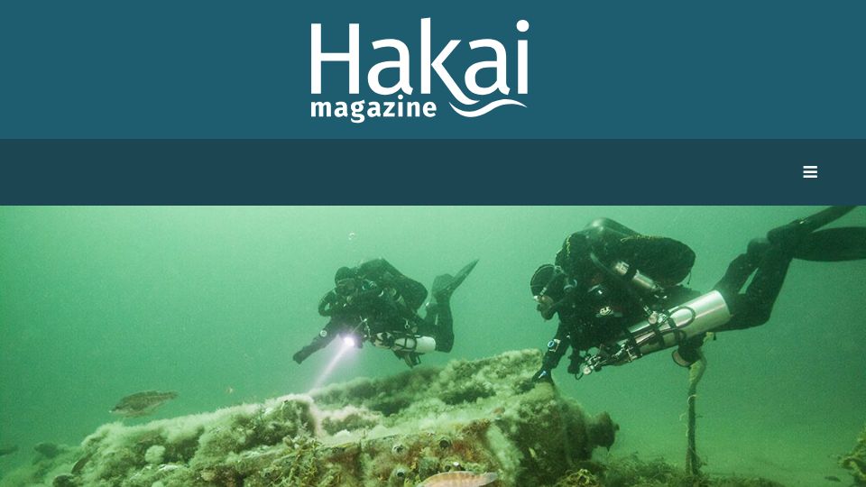 Screenshot of hakaimagazine.com: Loose lips save sunken ships