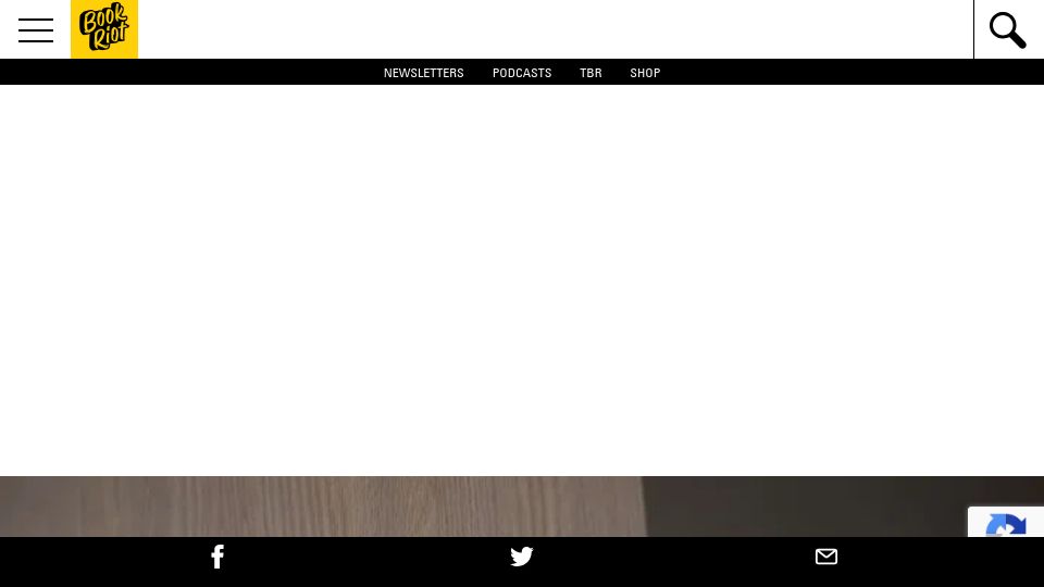 Screenshot of bookriot.com: There have been several public library bomb threats this week