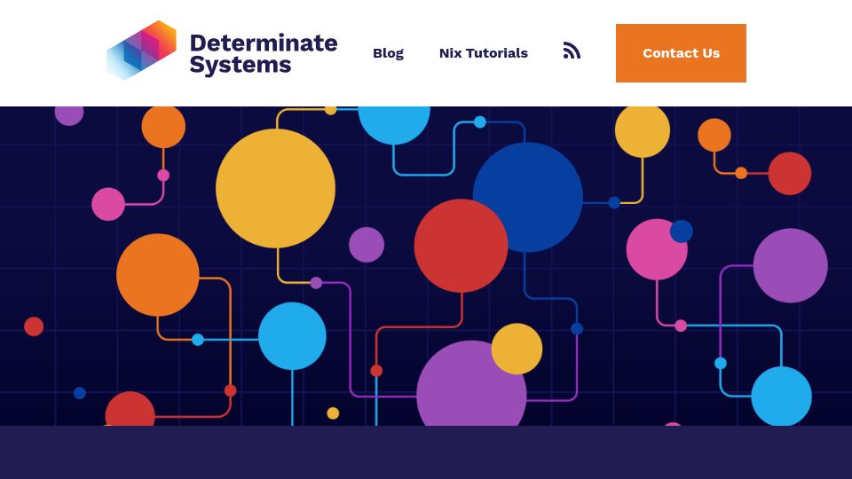 Screenshot of determinate.systems: Show HN: Flake schemas – teaching Nix about your flake outputs