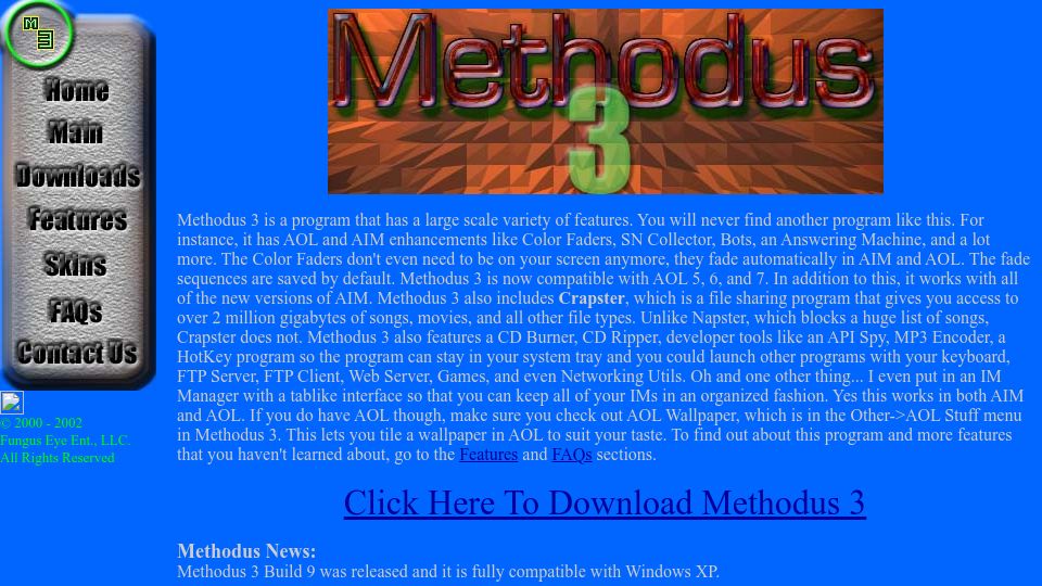 Screenshot of methodus2000.com: Methodus Toolz