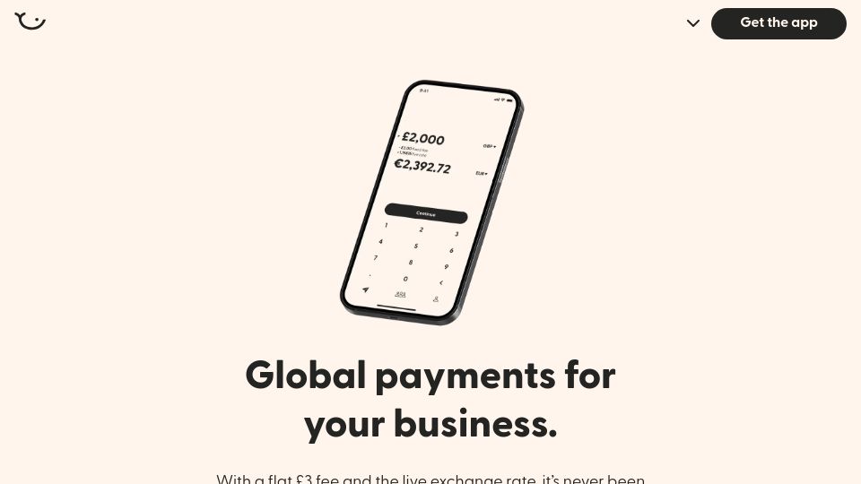 Screenshot of atlantic.money: Show HN: 99% cheaper international business transfers – fixed fee, real rate