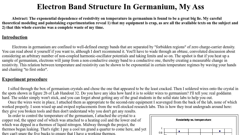 Screenshot of pages.cs.wisc.edu: Electron band structure in germanium, my ass (2000)