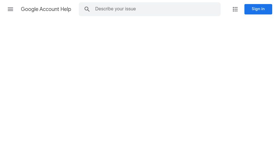 Screenshot of support.google.com: How to stop the “login with Google” pop up window?