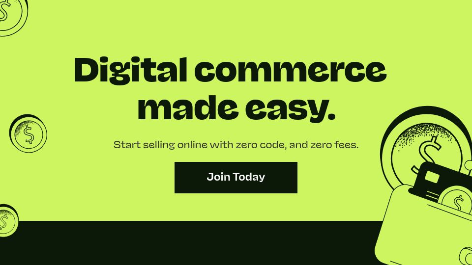 Screenshot of easyful.com: Show HN: Easyful – A Free Gumroad Alternative
