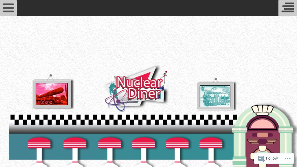 Screenshot of nucleardiner.wordpress.com: A Critical Problem (2017)