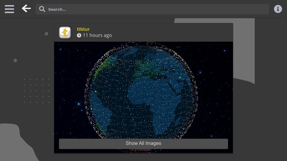 Screenshot of tiblur.com: Starlink quietly lost over $250M in burned satellites this summer