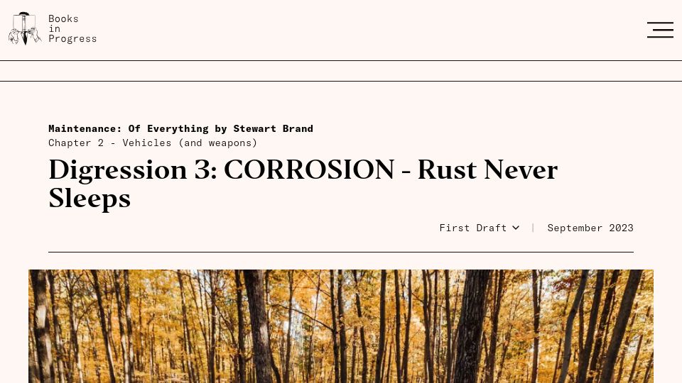 Screenshot of books.worksinprogress.co: Digression 3: Corrosion – Rust Never Sleeps
