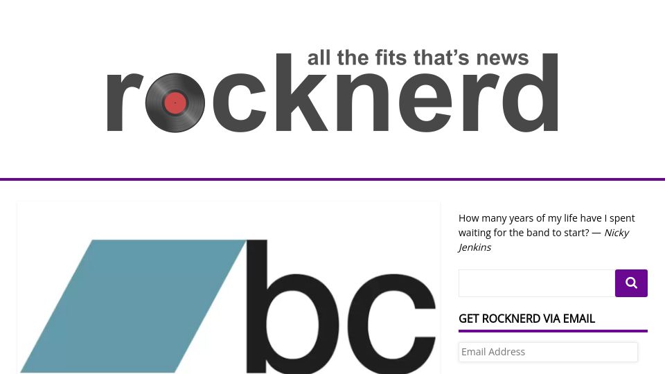 Screenshot of rocknerd.co.uk: Bandcamp has been sold to Songtradr. What does this mean for the musicians?