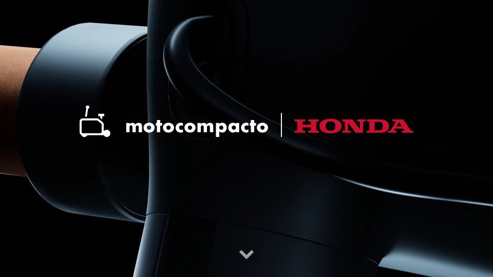 Screenshot of motocompacto.honda.com: Motocompacto from Honda, 3.7 inch wide Briefcase-form Electric Scooter