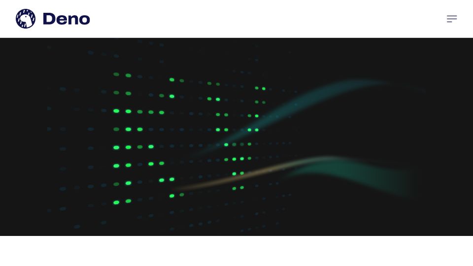 Screenshot of deno.com: Deno KV Is in Open Beta
