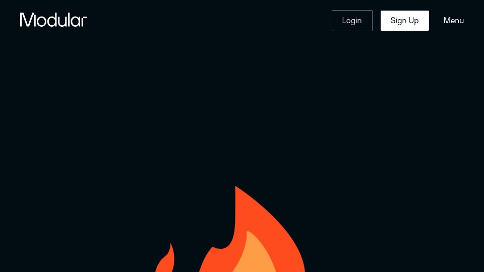 Screenshot of modular.com: Mojo is available for local download