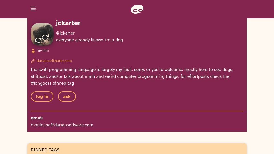 Screenshot of cohost.org: High C Compiler – A C language extension ahead of its time